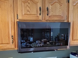 Microwave install