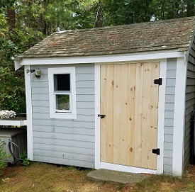 New shed door